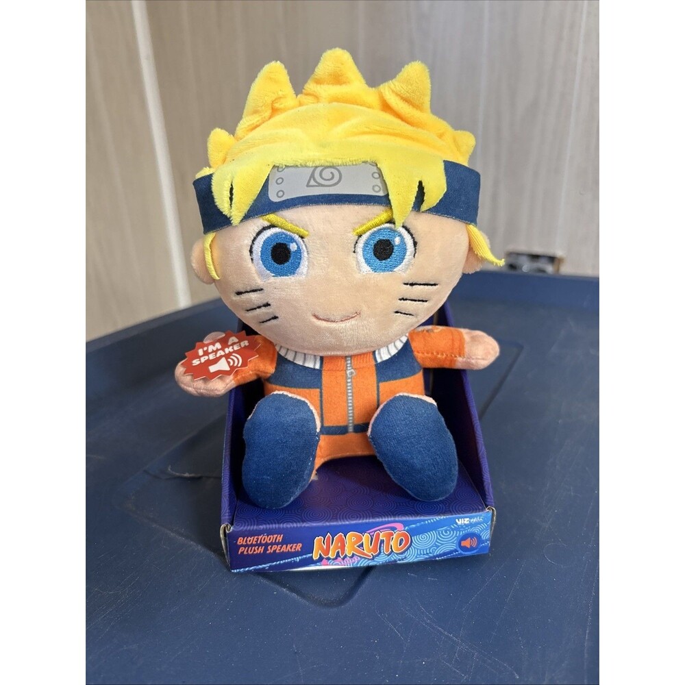 NARUTO Plush Wireless Bluetooth Speaker Bitty Boomers New